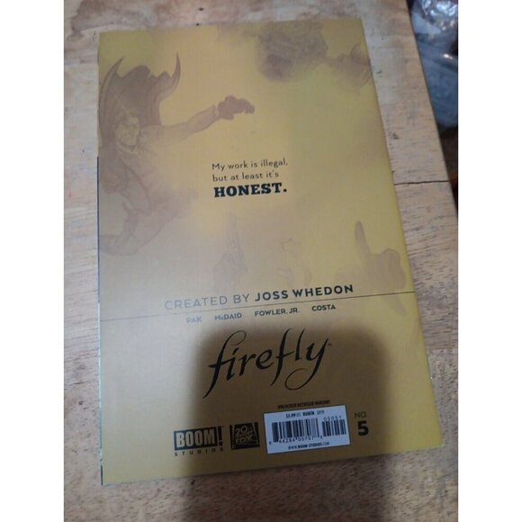 FIREFLY SERENITY #5 UNLOCKED RETAILERS VIRGIN VARIANT 2018 - Picture 2 of 2